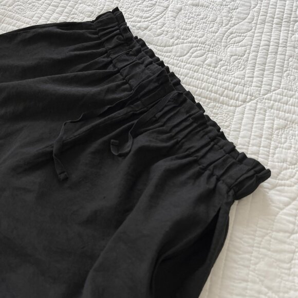 ADAY Kick Back High Waist Linen Pants - Size Medium - Picture 3 of 7